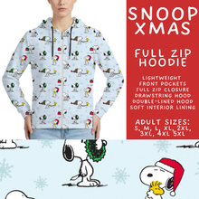 Load image into Gallery viewer, Batch #558 - Magical Character Christmas - Closes 7/20 - ETA mid/late Sept - Snoop Xmas Full Zip Hoodie
