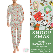 Load image into Gallery viewer, Batch #584 - Christmas Family Pajamas - Closes 9/11 - ETA mid Nov - Snoop Xmas Men's Pajama Set
