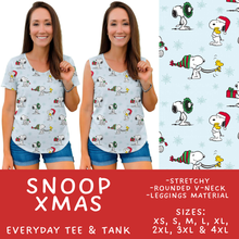 Load image into Gallery viewer, Batch #558 - Magical Character Christmas - Closes 7/20 - ETA mid/late Sept - Snoop Xmas Everyday Tank &amp; Tee
