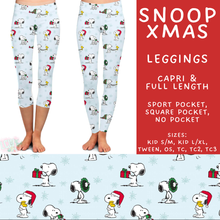 Load image into Gallery viewer, Batch #558 - Magical Character Christmas - Closes 7/20 - ETA mid/late Sept - Snoop Xmas Full and Capri Length Leggings

