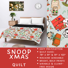 Load image into Gallery viewer, Batch #597 - Christmas Quilts - Closes 10/12 - ETA early Dec - Snoop Xmas Quilt
