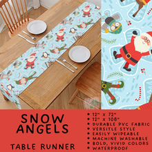 Load image into Gallery viewer, Batch #588 - Table Runners - Closes 9/21 - ETA early/mid Nov - Snow Angels Table Runner
