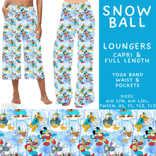 Load image into Gallery viewer, Batch #606 - Magical Character Winter - Closes 10/30 - ETA late Dec - Snow Ball Capri and Full Length Loungers
