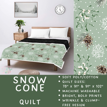 Load image into Gallery viewer, Batch #597 - Christmas Quilts - Closes 10/12 - ETA early Dec - Snow Cone Quilt
