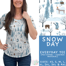 Load image into Gallery viewer, Batch #435 - Winter Wonderland 3 - Closes 10/23 - ETA early/mid Dec - Snow Day Everyday Tee
