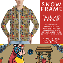 Load image into Gallery viewer, Batch #536 - Frames Collection - Closes 5/29 - ETA late July - Snow Frame Full Zip Hoodie
