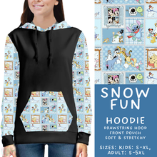 Load image into Gallery viewer, Batch #606 - Magical Character Winter - Closes 10/30 - ETA late Dec - Snow Fun Hoodie
