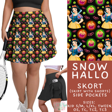 Load image into Gallery viewer, Batch #569 - Princess Halloween - Closes 8/14 - ETA early/mid Oct - Snow Hallo Skort
