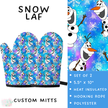 Load image into Gallery viewer, Batch #591 - Baking Spirits Bright 3 - Closes 9/28 - ETA mid/late Nov - Snow Laf Oven Mitts
