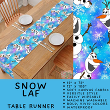 Load image into Gallery viewer, Batch #602 - Table Runners &amp; Placemats - Closes 10/23 - ETA mid Dec - Snow Laf Table Runner
