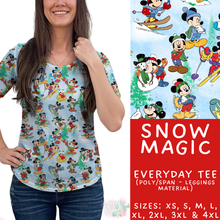 Load image into Gallery viewer, Batch #434 - Magical Christmas - Closes 10/22 - ETA early Dec - Snow Magic Everyday Tee
