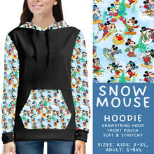 Load image into Gallery viewer, Batch #606 - Magical Character Winter - Closes 10/30 - ETA late Dec - Snow Mouse Hoodie
