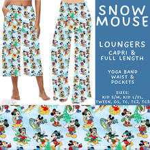 Load image into Gallery viewer, Batch #606 - Magical Character Winter - Closes 10/30 - ETA late Dec - Snow Mouse Capri and Full Length Loungers

