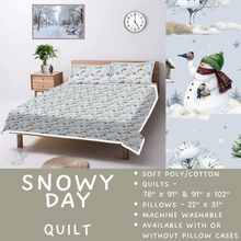 Load image into Gallery viewer, Batch  #410 - Cozy Quilts - Closes 9/10 - ETA late October - Snowy Day Quilt
