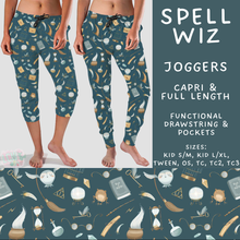 Load image into Gallery viewer, Batch #607 - Fun Run 28 - Closes 11/2 - ETA early Jan - Spell Wiz Full and Capri Length Joggers
