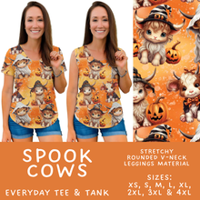 Load image into Gallery viewer, Batch #560 - Halloween 4 - Closes 7/26 - ETA late Sept - Spook Cows Everyday Tank &amp; Tee
