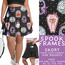 Load image into Gallery viewer, Batch #550 - Fun Run 24 - Closes 7/1 - ETA early Sept - Spook Frames Skort
