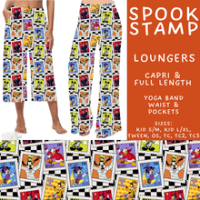 Load image into Gallery viewer, Batch #567 - Magical Character Halloween - Closes 8/10 - ETA early Oct - Spook Stamp Capri and Full Length Loungers
