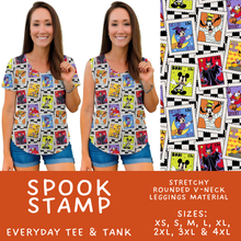 Load image into Gallery viewer, Batch #567 - Magical Character Halloween - Closes 8/10 - ETA early Oct - Spook Stamp Everyday Tank &amp; Tee
