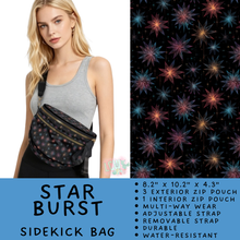Load image into Gallery viewer, Batch #604 - Sidekick Bag 3 - Closes 10/26 - ETA mid/late Dec - Star Burst Sidekick Bag
