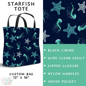 Batch #307 - Sea Life - Closes 3/20 - ETA mid May - Starfish Tote