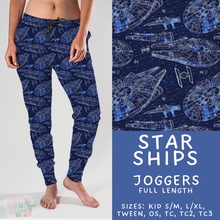 Load image into Gallery viewer, Ready to Ship - Star Ships Joggers - TC2
