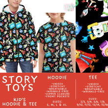 Load image into Gallery viewer, Batch #563 - Made for Play Collection - Closes 7/31 - ETA late Sept - Story Toys Kid's Unisex Hoodie &amp; Tee
