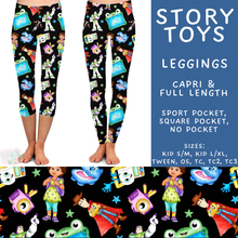 Load image into Gallery viewer, Batch #561 - June Request Run - Closes 7/27 - ETA late Sept - Story Toys Full and Capri Length Leggings
