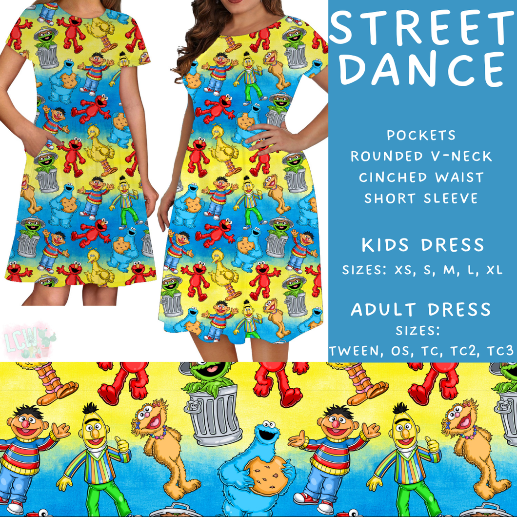 Batch #456 - Storybook Collection 4 - Closes 11/28 - ETA late Jan - Street Dance Womens & Girls Dress