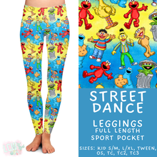 Load image into Gallery viewer, Batch #456 - Storybook Collection 4 - Closes 11/28 - ETA late Jan - Street Dance Full Length Leggings
