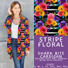 Load image into Gallery viewer, Batch #561 - June Request Run - Closes 7/27 - ETA late Sept - Stripe Floral Cardigan
