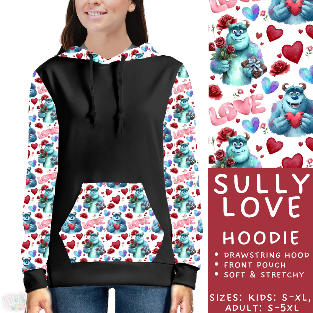 Batch #457 - Magical Character Love Collection - Closes 12/1 - ETA mid Jan - Sully Love Hoodie