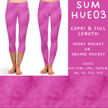 Load image into Gallery viewer, Batch #537 - Summer Hues - Closes 6/1 - ETA early Auguste - Sum Hues03 Full and Capri Length Leggings
