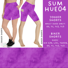 Load image into Gallery viewer, Ready To Ship - Sum Hues04 Biker &amp; Jogger Shorts
