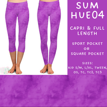 Load image into Gallery viewer, Batch #537 - Summer Hues - Closes 6/1 - ETA early Auguste - Sum Hues04 Full and Capri Length Leggings
