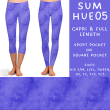 Load image into Gallery viewer, Batch #537 - Summer Hues - Closes 6/1 - ETA early Auguste - Sum Hues05 Full and Capri Length Leggings
