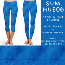 Load image into Gallery viewer, Batch #537 - Summer Hues - Closes 6/1 - ETA early Auguste - Sum Hues06 Full and Capri Length Leggings
