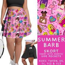 Load image into Gallery viewer, Batch #339 - Character Summer - Closes 5/15 - ETA mid July - Summer Barb Skort
