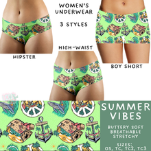 Load image into Gallery viewer, Batch #340 - Comfortable Underwear 4 - Closes 5/16 - ETA early July - Summer Vibes Women&#39;s Underwear
