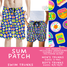 Load image into Gallery viewer, Batch #543 - Pool Party 2 - Closes 6/15 - ETA early/mid August - Sum Patch Boys' &amp; Men's Swim Trunks
