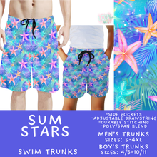 Load image into Gallery viewer, Batch #543 - Pool Party 2 - Closes 6/15 - ETA early/mid August - Sum Stars Boys' &amp; Men's Swim Trunks
