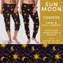 Load image into Gallery viewer, Batch #592 -  Fun Run 27 - Closes 9/30 - ETA late Nov - Sun Moon Full and Capri Length Joggers
