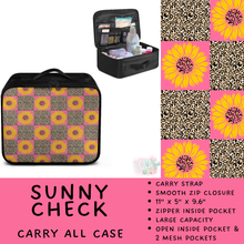 Load image into Gallery viewer, Batch #573 - Carry All Case - Closes 8/21 - ETA late October - Sunny Check Carry All Case
