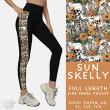 Load image into Gallery viewer, Ready to Ship - Sun Skelly Side Panel Pocket Leggings - TC

