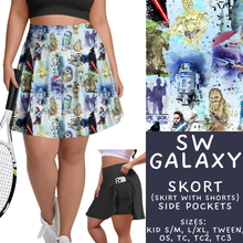 Load image into Gallery viewer, Batch #454 - Cool Characters 10 - Closes 11/26 - ETA mid Jan - SW Galaxy Skort
