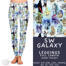 Load image into Gallery viewer, Batch #454 - Cool Characters 10 - Closes 11/26 - ETA mid Jan - SW Galaxy Full Length Leggings
