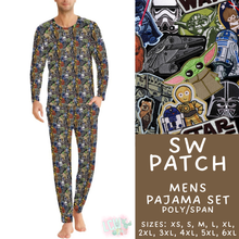 Load image into Gallery viewer, Batch #590 - Magical Family Pajamas - Closes 9/18 - ETA mid Nov - SW Patch Men's Pajama Set
