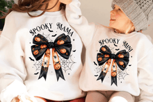 Load image into Gallery viewer, Wholesale Spooky Mama Coquette and Spooky Mini Coquette Graphic Tee - White Tee
