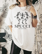 Load image into Gallery viewer, Wholesale Spucci Season Graphic Tee - Tan Tee
