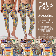 Load image into Gallery viewer, Batch #548 - May Request Run - Closes 6/26 - ETA late August - Talk Fast Full and Capri Length Joggers
